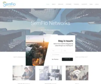 Semfionetworks.com(We build reliable Wi) Screenshot