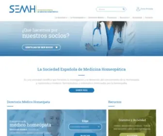 Semh.org(Sociedad) Screenshot