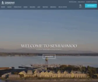 Semiahmoo.com(Washington State Resort) Screenshot