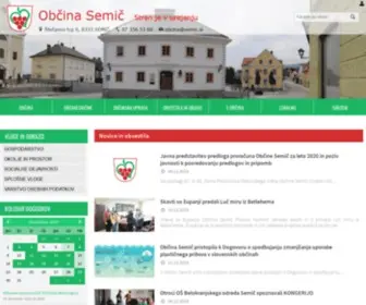 Semic.si(Občina) Screenshot