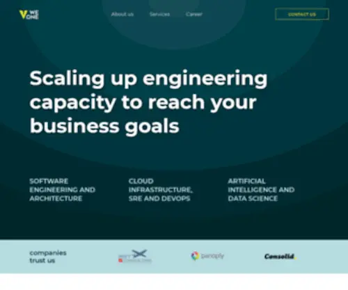 Semicolonlab.com(Scaling up engineering capacity to reach your business goals) Screenshot