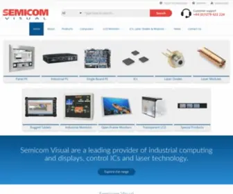 Semicomvisual.com(Semicom Visual) Screenshot