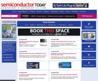 Semiconductor-Today.com(News for compound semiconductors) Screenshot