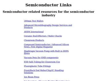 Semiconductor.co.jp(Semiconductor Links provides semiconductor related resources) Screenshot