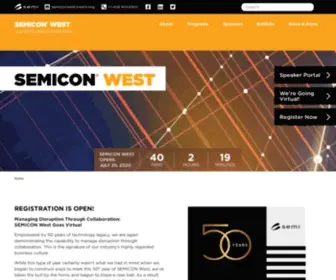Semiconwest.org(SEMICON West) Screenshot