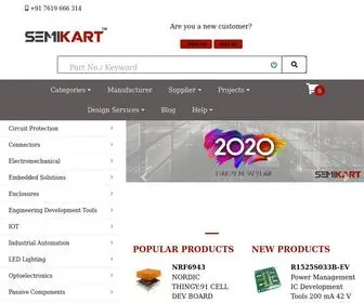 Semikart.com(Electronic Components) Screenshot