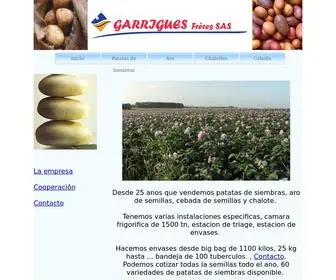 Semillas-Patatas.es(Garrigues Fr) Screenshot