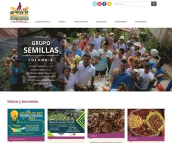 Semillas.org.co(Información Institucional) Screenshot