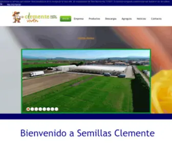 Semillasclemente.com(Semillas Clemente productora de semillas y plantas) Screenshot
