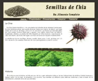 Semillasdechia.com(Chía) Screenshot