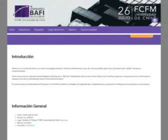 Seminariobafi.cl(Seminario BAFI 2018) Screenshot