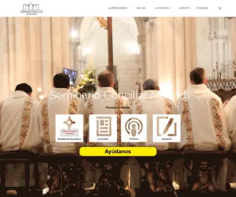 Seminariomadrid.org(Seminario Conciliar de Madrid) Screenshot