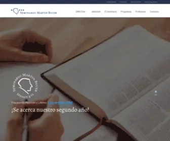 Seminariomartinbucer.cl(Seminario Martin Bucer Chile) Screenshot