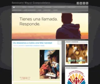 Seminariomayorcompostelano.com(Seminario Mayor de Santiago de Compostela) Screenshot