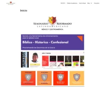 Seminarioreformado.net(Seminario Reformado Latinoamericano SRL Centroamerica) Screenshot
