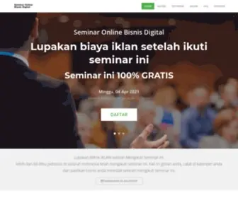 Seminaronline.id(Seminar Online) Screenshot