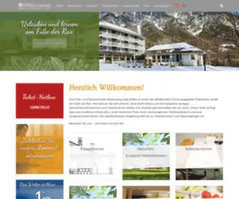 Seminarparkhotel.at(Niederösterreich) Screenshot