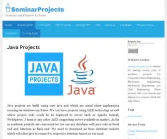 Seminarprojects.org(Seminar Topics & Project Ideas) Screenshot