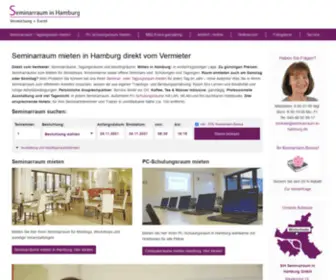 Seminarraum-IN-Hamburg.de(Seminarräume) Screenshot