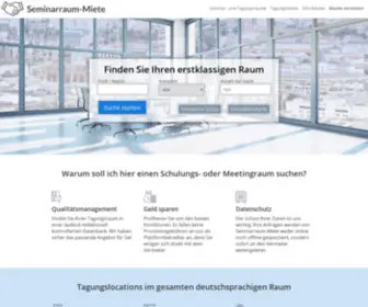 Seminarraum-Miete.de(EDV Räume) Screenshot