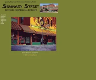 Seminarystreet.com(Seminary Street Shops) Screenshot