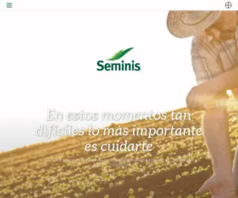 Seminis-Andina.com(Bienvenidos) Screenshot