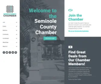 Seminolebusiness.org(Seminole County Chamber) Screenshot