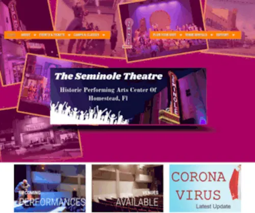 Seminoletheatre.org(Seminoletheatre) Screenshot