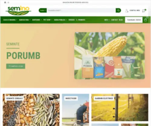 Semino.ro(Magazin Agricol) Screenshot