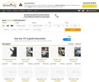 Seminovos.com.br(Carros novos e seminovos) Screenshot