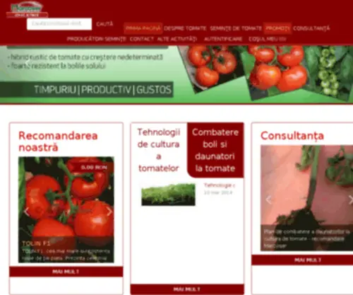 Semintedetomate.ro(Seminte tomate) Screenshot