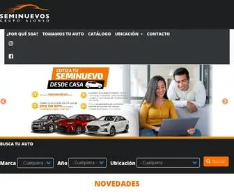 Seminuevosalonso.com.mx(Seminuevos Grupo Alonso) Screenshot