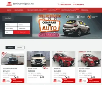 Seminuevosgocar.com(Seminuevos Gocar) Screenshot