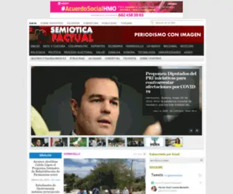 Semioticafactual.com(Semiótica Factual periodismo con imagen) Screenshot