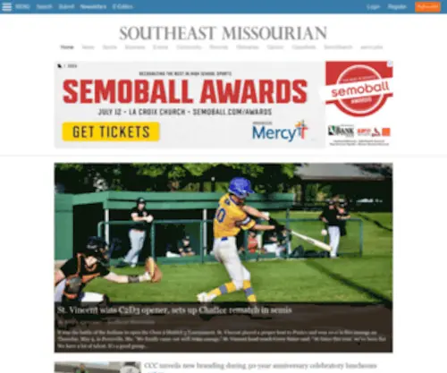 Semissourian.com(The Southeast Missourian) Screenshot