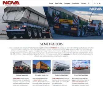 Semitrailerturkey.com(Tipper Trailer) Screenshot