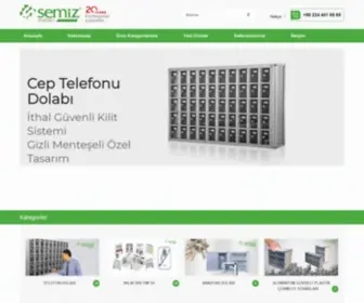 Semiz.com.tr(Semiz Endüstri Ekipmanları San) Screenshot