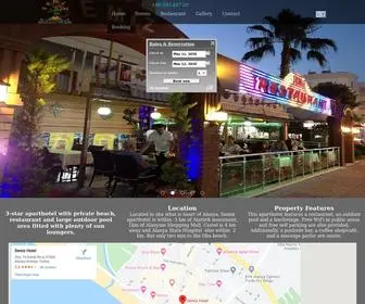 Semizhotel.com(Semiz Hotel) Screenshot