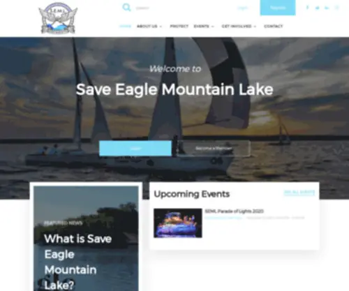 Seml.org(Save Eagle Mountain Lake) Screenshot