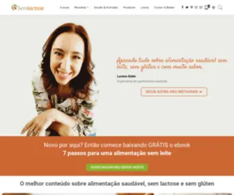 Semlactose.com(Intolerância à lactose) Screenshot