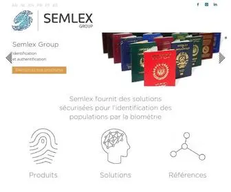 Semlex.com(Semlex Group) Screenshot