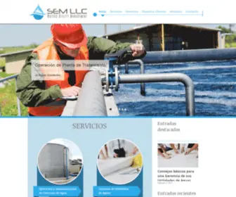 SemllcPr.com(Sustainable Environmental Management) Screenshot