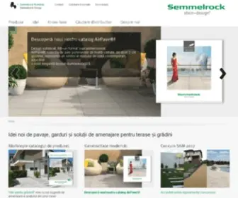 Semmelrock.ro(Gradina Semmelrock) Screenshot
