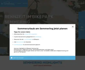 Semmering.com(Willkommen am Semmering) Screenshot