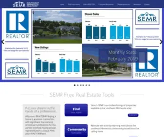 Semnrealtors.org(Homes for sale) Screenshot