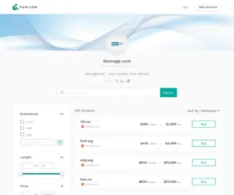 Semoga.com('s Domain Shop) Screenshot