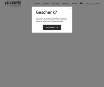 Sempachersee-Tourismus.ch(Sempachersee Tourismus) Screenshot
