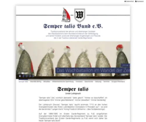 Semper-Talis-Bund.de(Semper talis Bund e.V) Screenshot