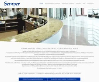 Semper.co.za(Semper software) Screenshot