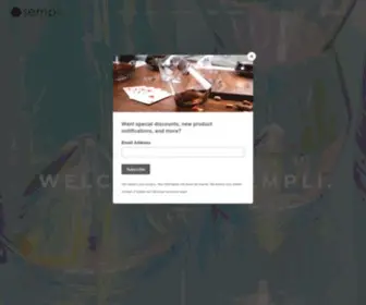 Sempli.com(Sempli's design idea) Screenshot